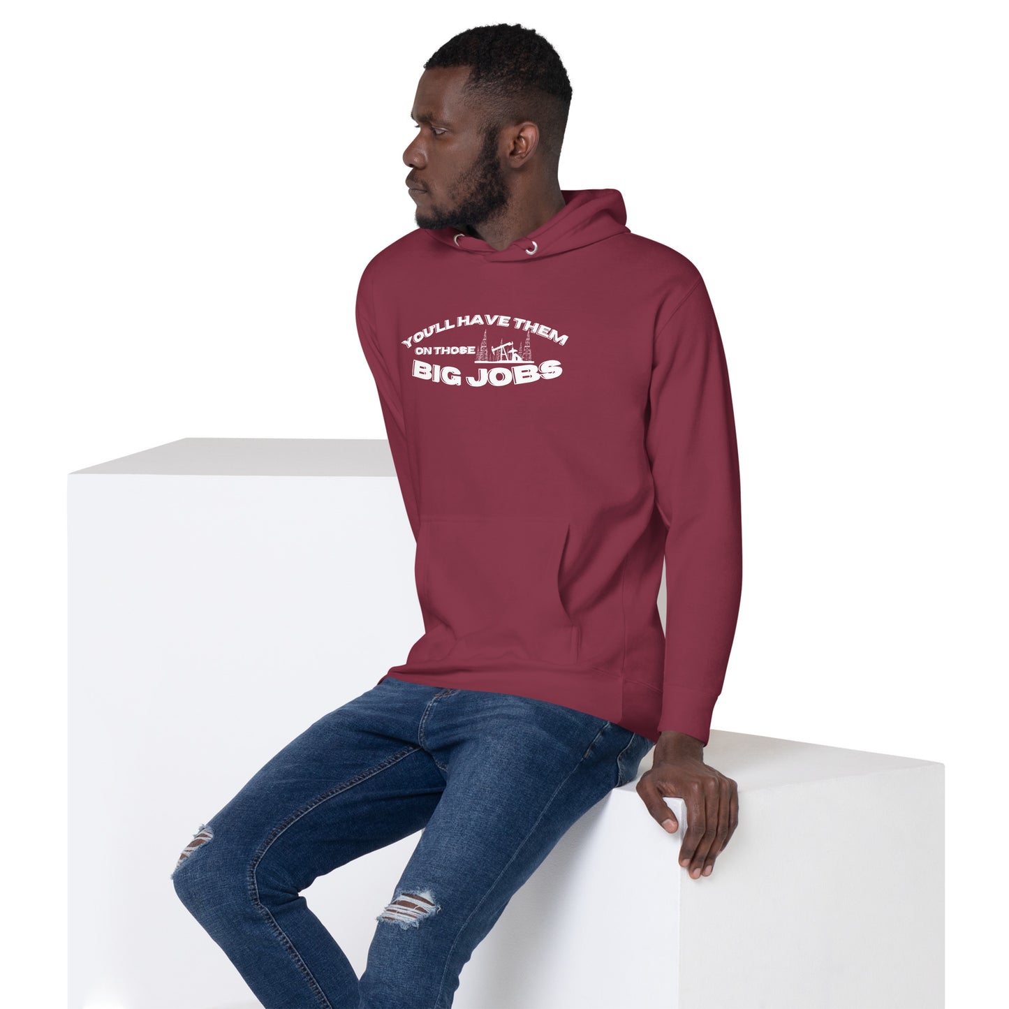 Big Jobs Inverted Hoodie