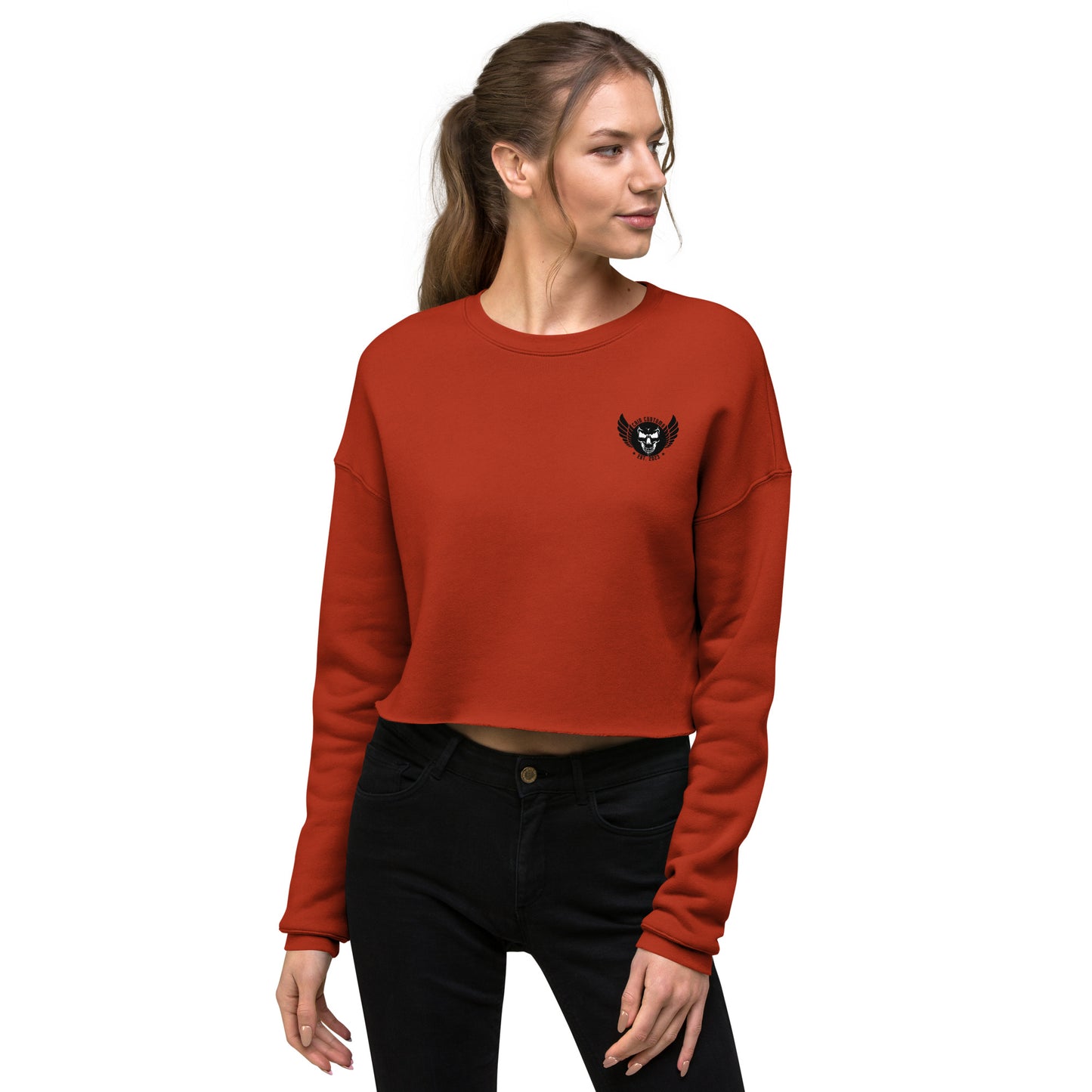 Delightful Cropped Sweatshirt