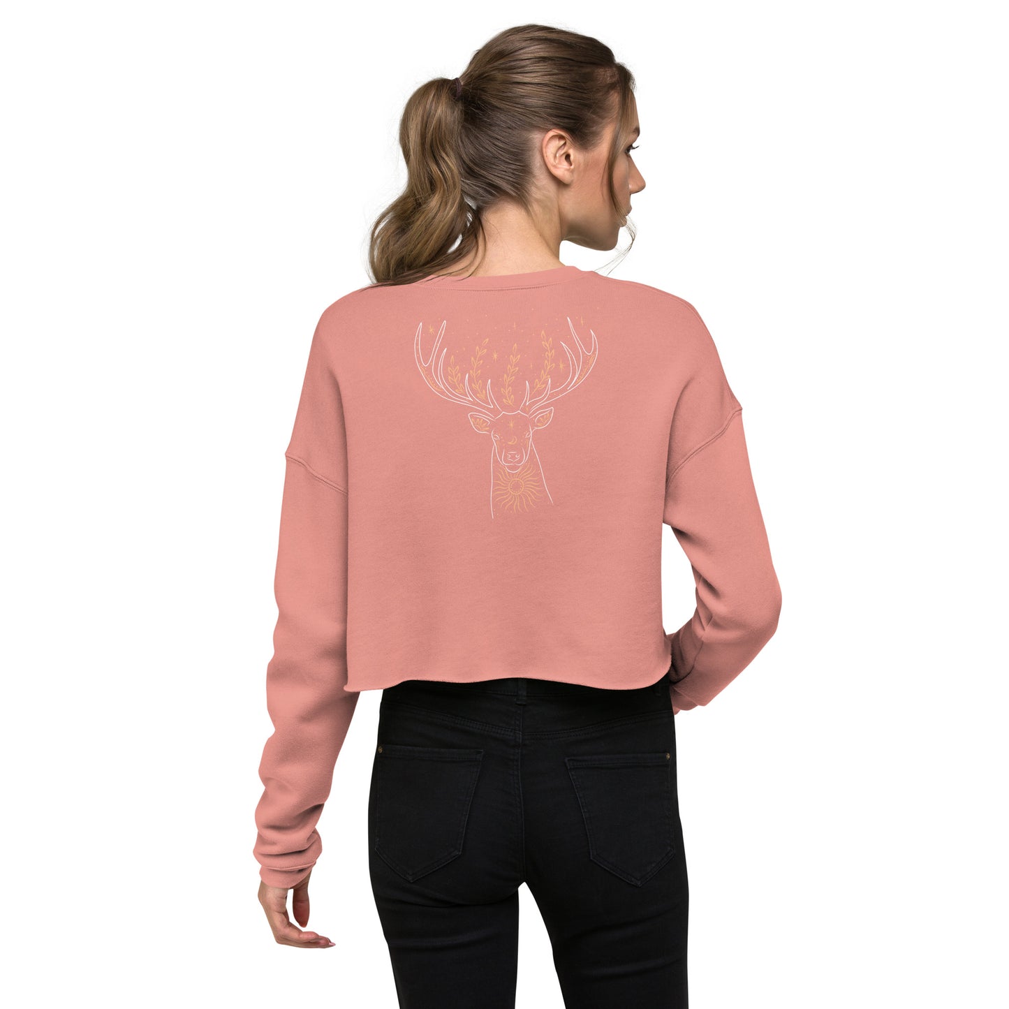 Delightful Cropped Sweatshirt