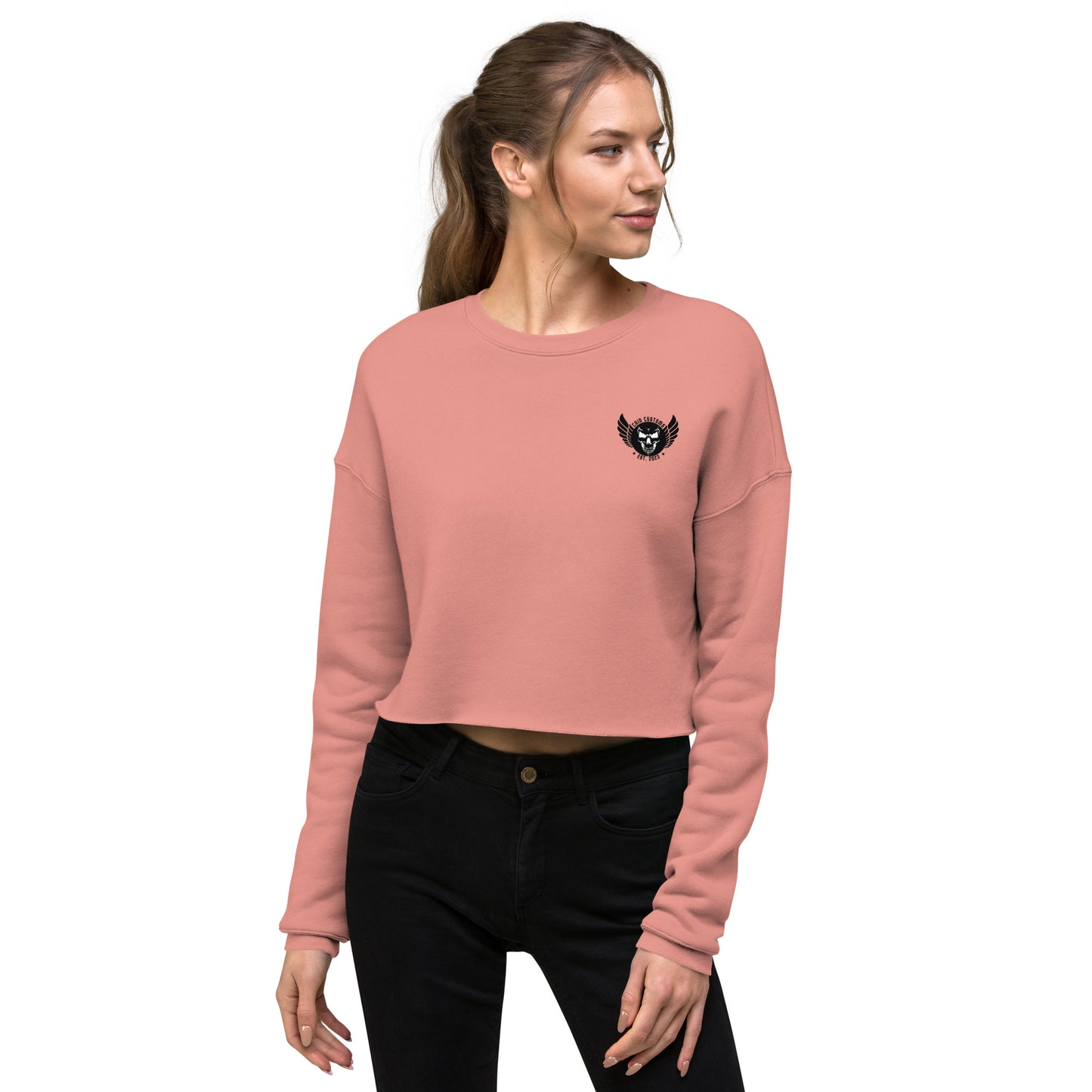 Delightful Cropped Sweatshirt