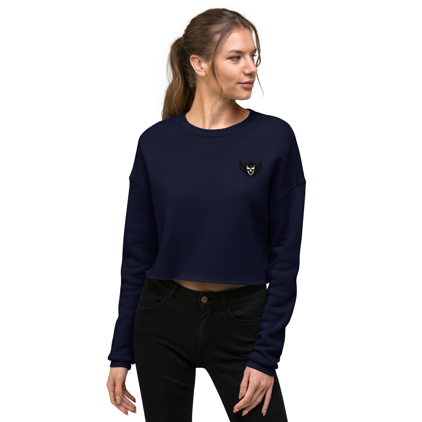 Delightful Cropped Sweatshirt